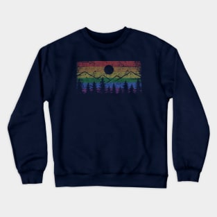 Rainbow Scenery Crewneck Sweatshirt